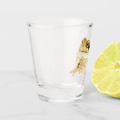 A Shot Bois de grenouille en verre abattu (Gauche)