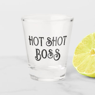 A Shot Boîtier de tir à chaud Drôle Verre cadeau