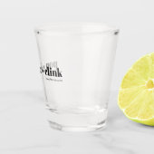 A Shot Boozy Blonde verre tourné (Droite)