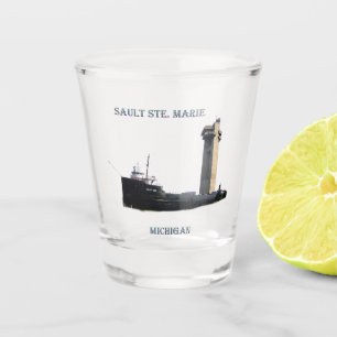 A Shot Chambre de Sault. Marie, verre à liqueur du