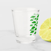A Shot Champ de verre de tir Shamrock (Gauche)