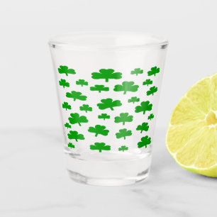 A Shot Champ de verre de tir Shamrock