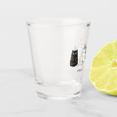 A Shot Chats de Noël en verre (Gauche)