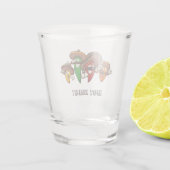 A Shot Chauffage de chili (Modifier) Verre de tir (Dos)