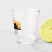 A Shot Chicago Skyline Latitude & Longitude Verre de tir (Droite)