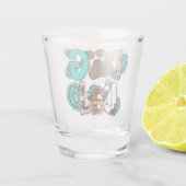 A Shot Chien papa Tir verre (Dos)