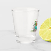 A Shot Cookie de Noël Chauffage de verre (Gauche)