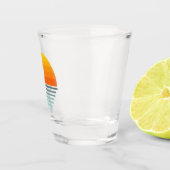 A Shot Coucher de soleil et verre de mer (Droite)