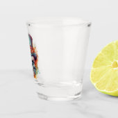 A Shot Crâne dans un verre à glace (Droite)