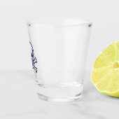 A Shot Crâne n Os verre abattu (Droite)