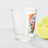 A Shot De Belles Pépites De Verre Tiré (Gauche)