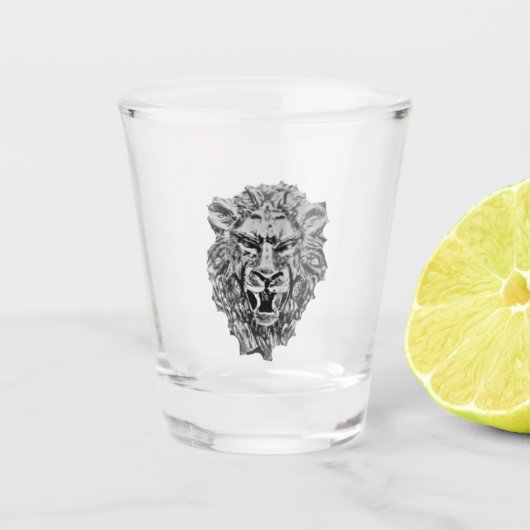 A SHOT DESIGN DE STYLE D'ART EN VERRE (Devant)