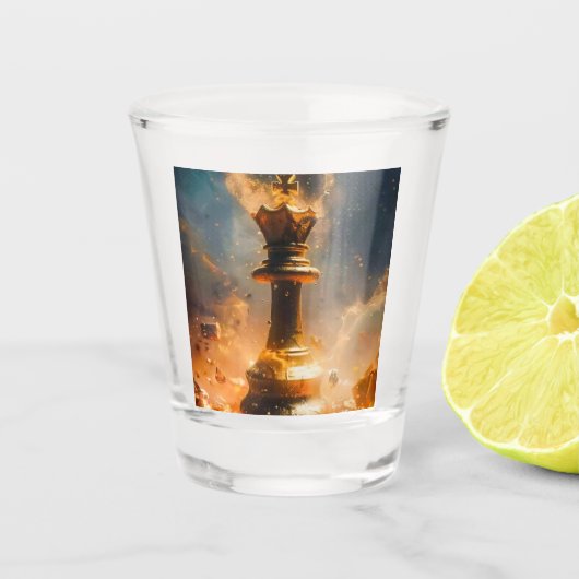 A Shot "Design de verre moderne" (Devant)