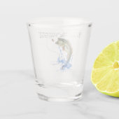 A Shot Donne-moi Whiskey Me prendre Pêche Verre (Dos)