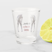 A Shot Double zombi seulement un verre à liqueur de (Dos)