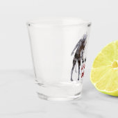 A Shot Double zombi seulement un verre à liqueur de (Gauche)