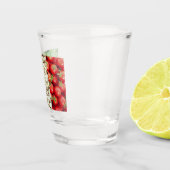 A Shot Drapeau alimentaire italien Verre de tir (Droite)