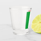 A Shot Drapeau italien verre de tir (Gauche)