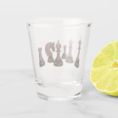 A Shot Échecs en verre (Dos)