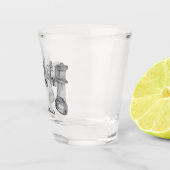 A Shot Échecs en verre soufflé (Droite)