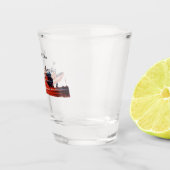 A Shot Edward M. Cotter en verre abattu (Droite)