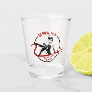 A Shot Elbow Inn - Verre de tir exclusif