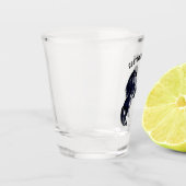 A Shot Élevage Chevaux sauvages noirs Verre de tir Texte  (Gauche)