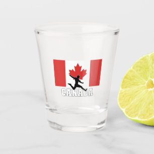A Shot Équipe nationale de football du Canada Verre de ti