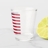 A Shot Etats-Unis : Un Drapeau américain en verre (Droite)