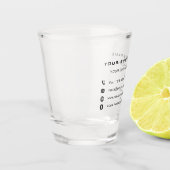 A Shot Exemple de verre de détection d'entreprise de marq (Gauche)