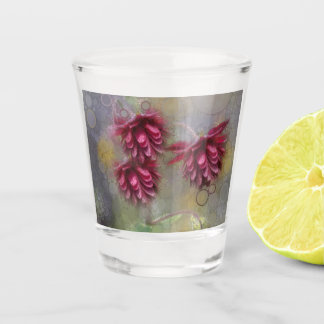 A Shot Fleurs d'été Bandana Bureau Organisateur de verre