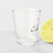 A Shot Friedrich Schiller en verre (Gauche)