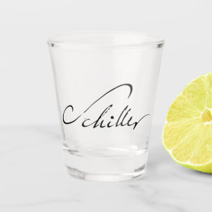 A Shot Friedrich Schiller en verre