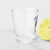 A Shot Gemini Masqué Lady Zodiac Verre (Gauche)