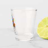 A Shot Giraffe arc-en-ciel Verre de tir (Droite)