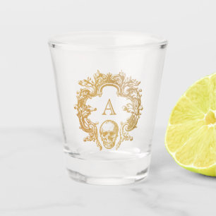 A Shot Glam gothique Verre de tir Or