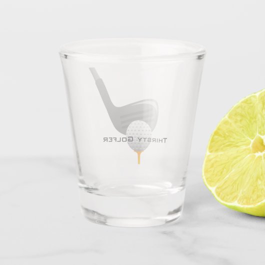 A Shot Golf Design Verre de tir (Dos)