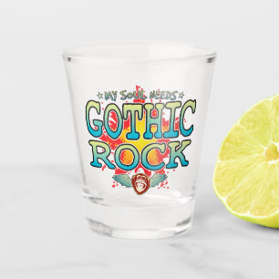 A Shot Gothique Rock Soul de verre de tir