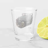 A Shot Gris Modèle Un verre tiré (Dos)