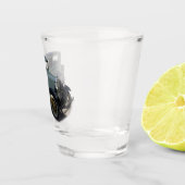 A Shot Gris Modèle Un verre tiré (Droite)
