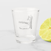 A Shot Groomsmen Verre de tir (Dos)