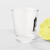 A Shot Groomsmen Verre de tir (Gauche)