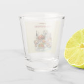 A Shot Joyeux Action d'amitié | Verre d'action de grâce (Dos)