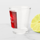 A Shot Joyeux verre de tir de Noël (Droite)