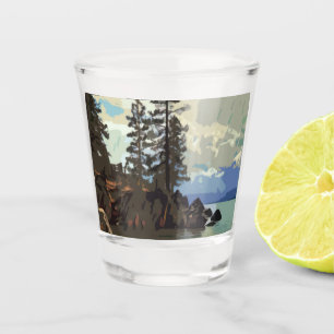 A Shot Lac Tahoe Verre de tir