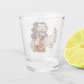 A Shot Le Verre de Hotdog Jesus (Dos)