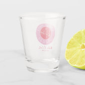 A Shot Lied Le Mariage De Knot De Verre Tiré (Dos)