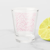 A Shot LOVE - Verre de tir multilingue (Dos)