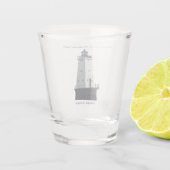 A Shot Ludington North Breakwater Verre de tir (Dos)