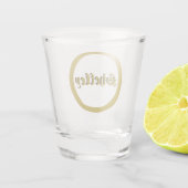 A Shot Monogramme Or Verre de tir (Dos)